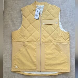 NWT adidas Go-To DWR Full Zip Golf Vest